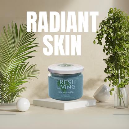 Radiant Skin Revive - Blue Spirulina Infused Sea Moss Gel