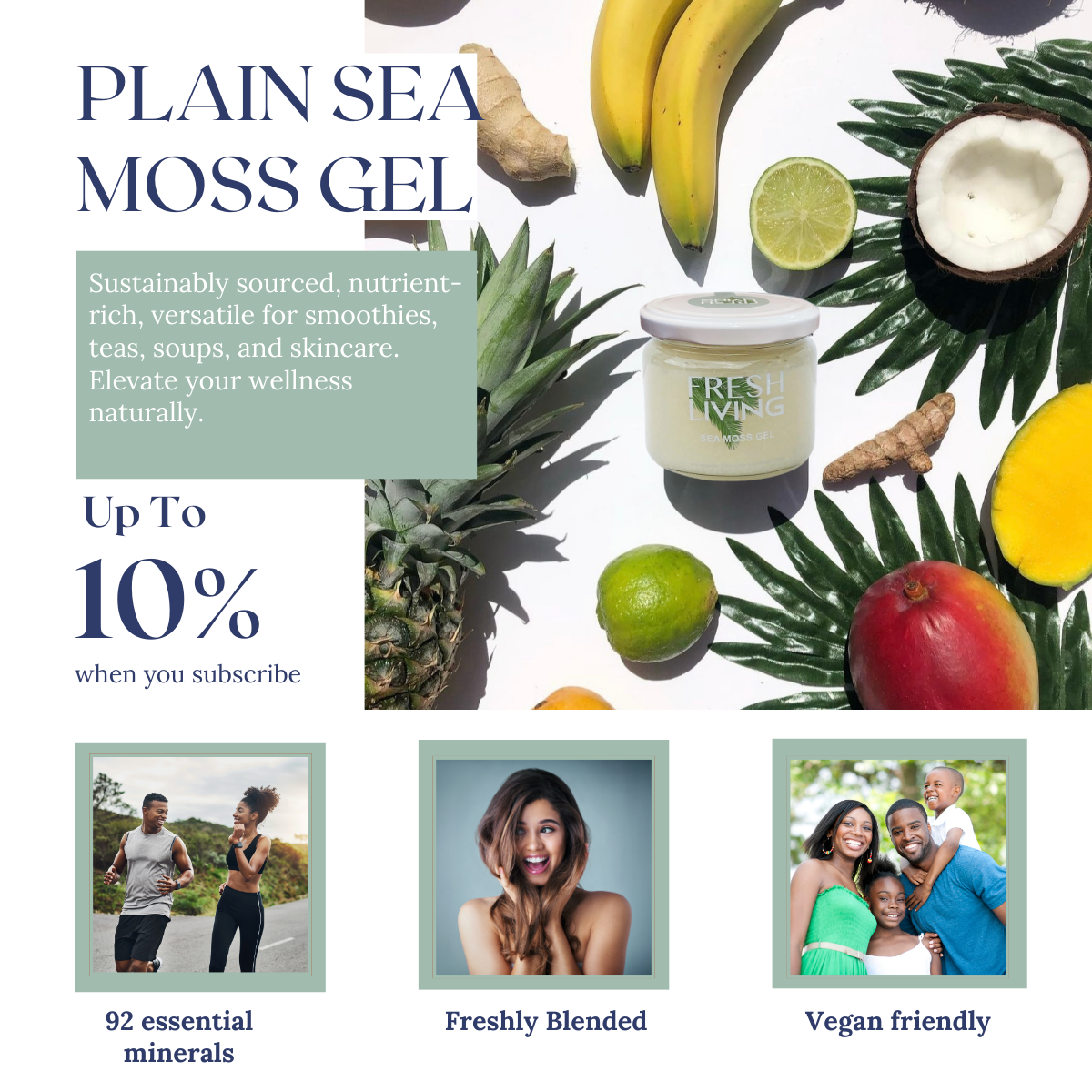 The All Rounder - Natural Sea Moss Gel